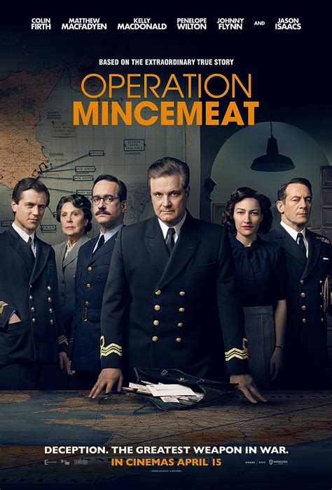 Though occasionally undone by its Sunday-teatime tendencies, this is a spirited and gently entertaining slice of wartime espionage, with sharp, wry performances from the ensemble cast. . Operation mincemeat imdb